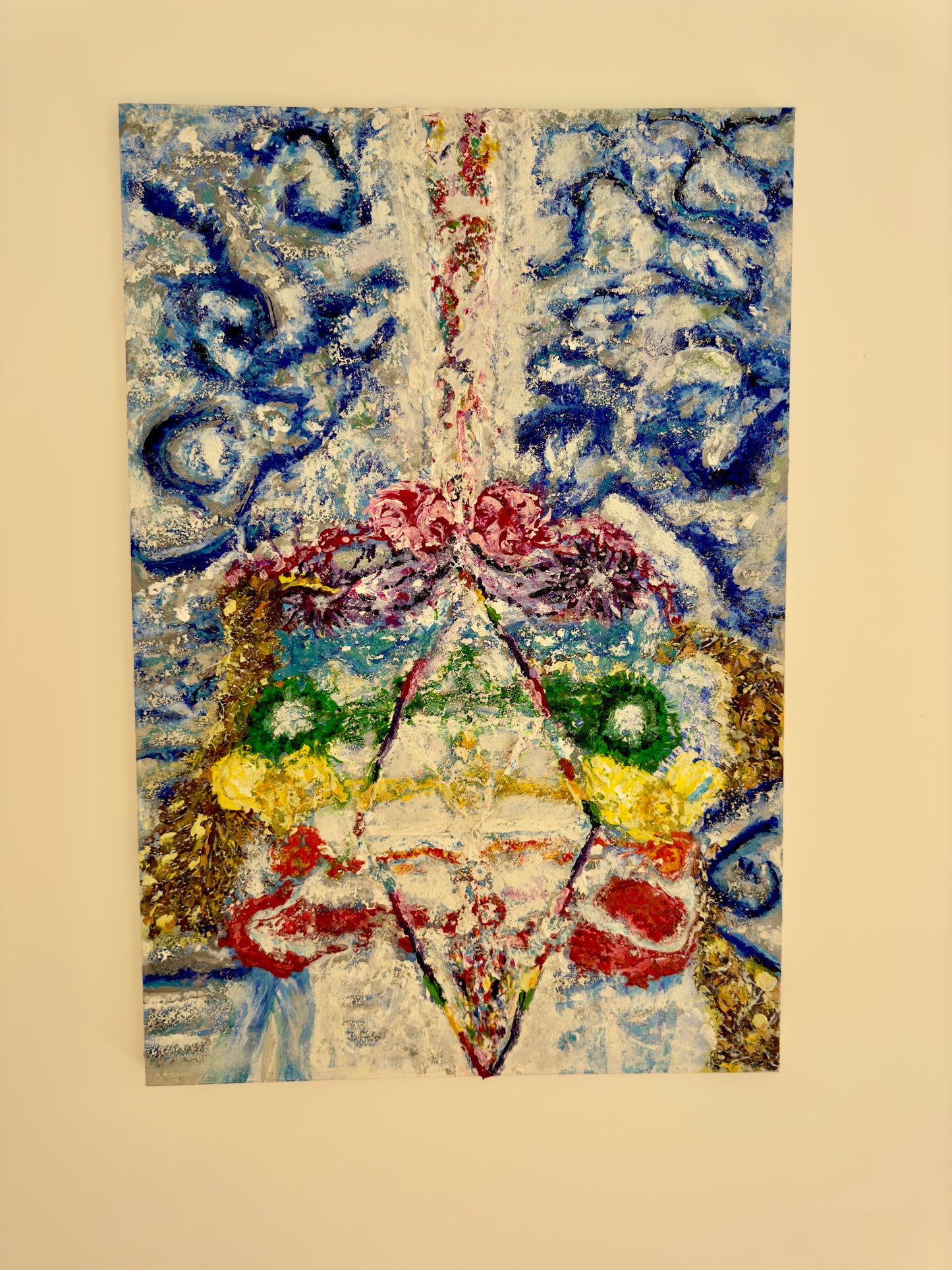 Alignment | Acrylic Painting with Salt by Samantha Anne Studio