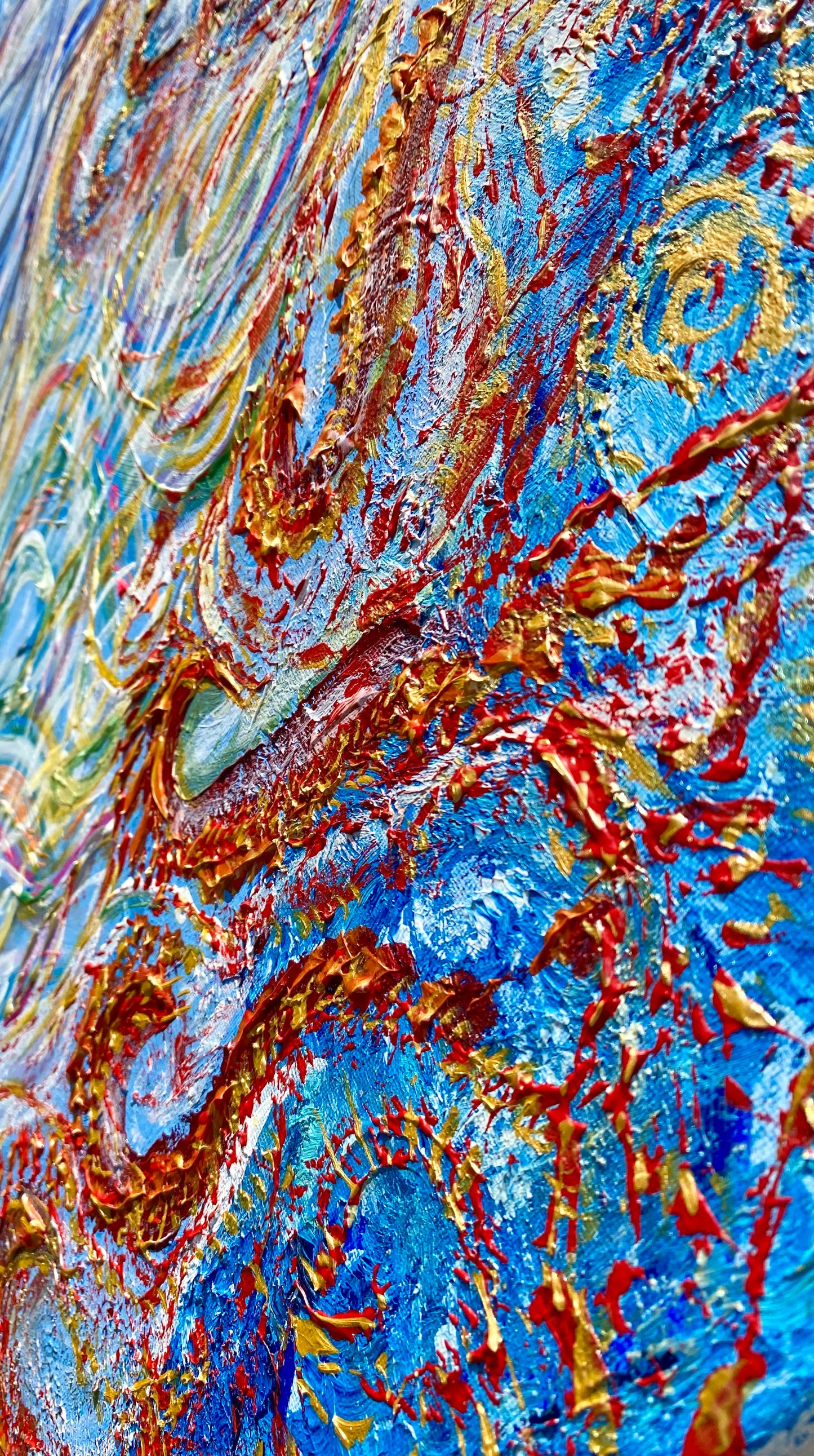 Master of Water | Original Artwork by Samantha Anne | Acrylic Paint on Canvas