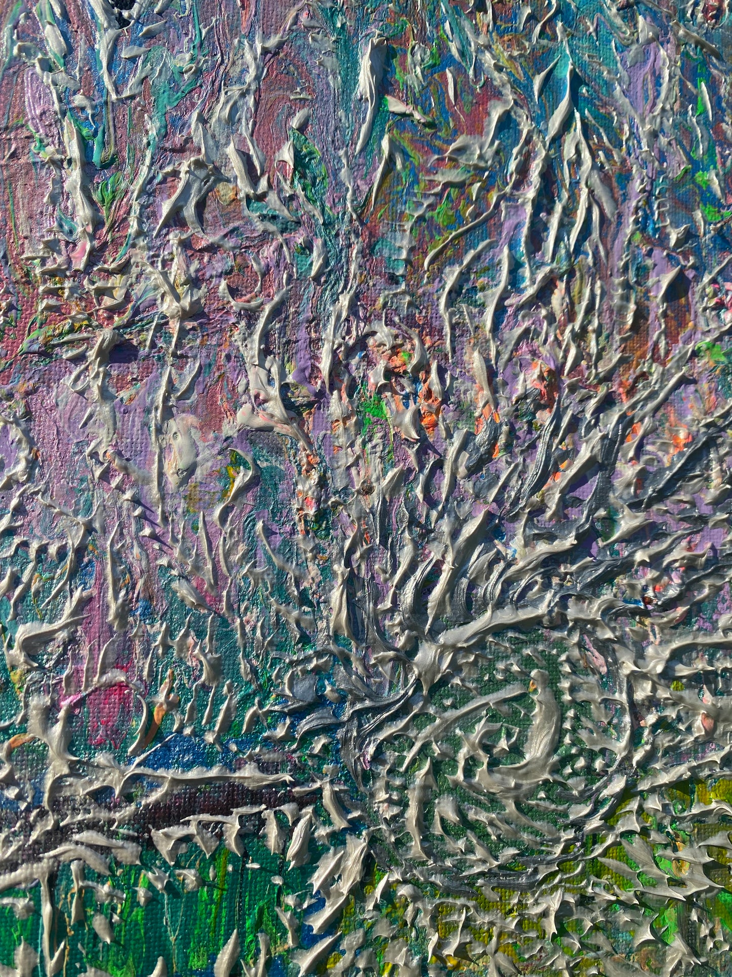 "Astral" | Acrylic Painting on Canvas by Samantha Anne Studio