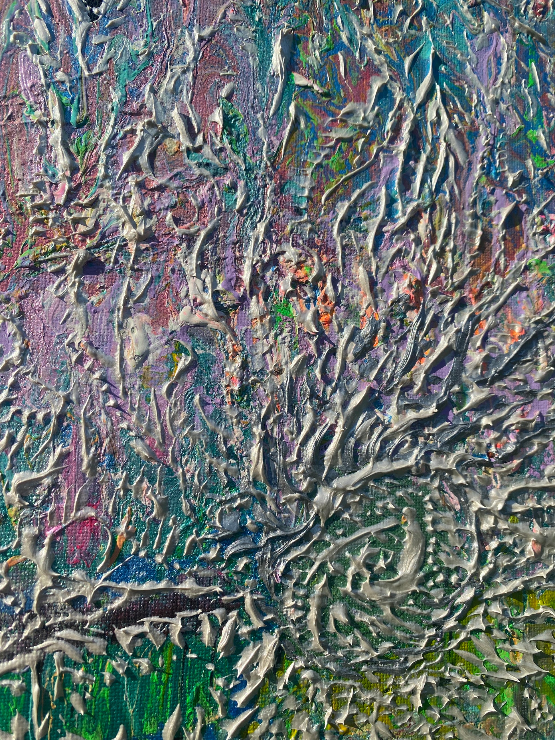 "Astral" | Acrylic Painting on Canvas by Samantha Anne Studio