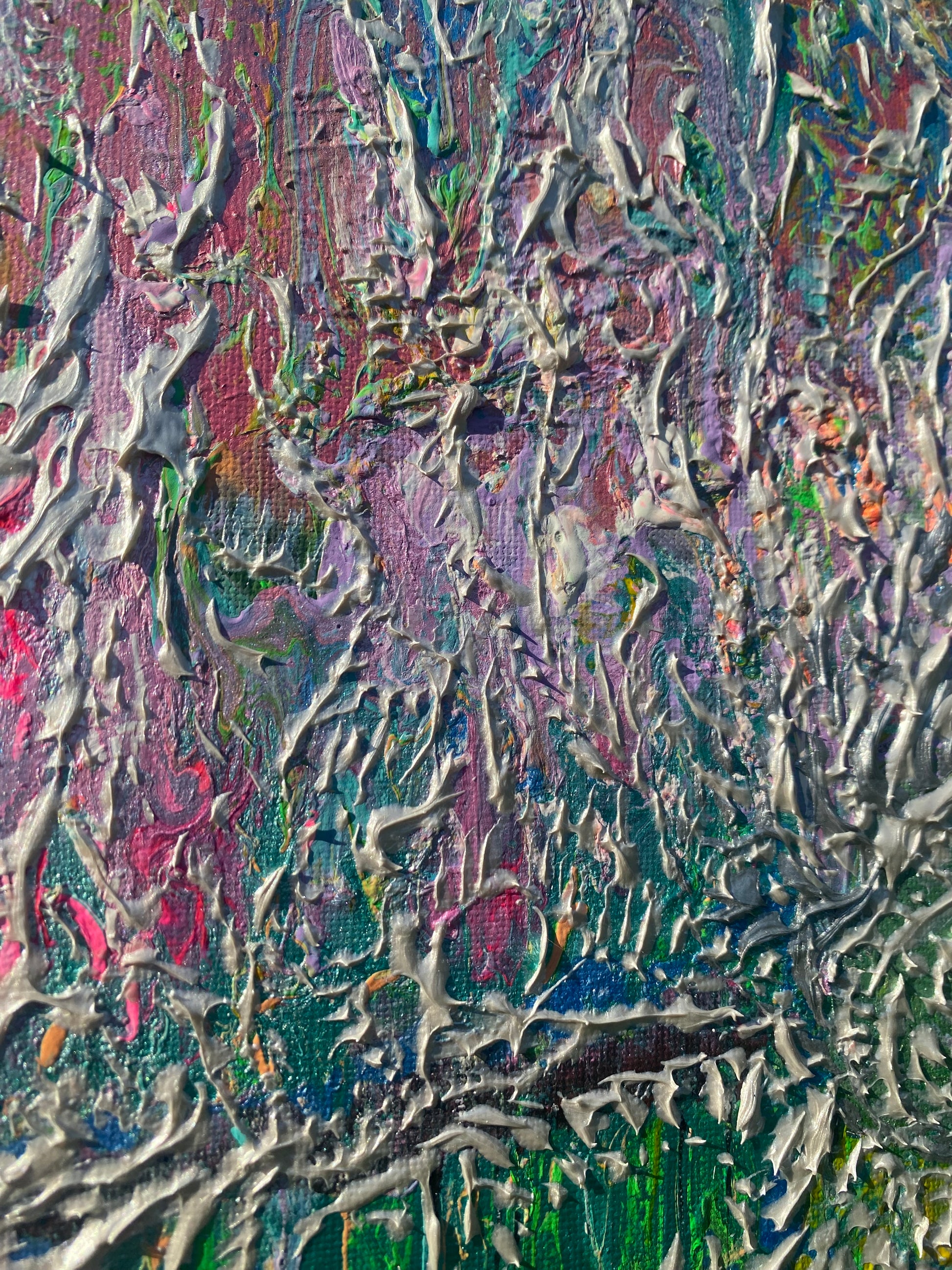 "Astral" | Acrylic Painting on Canvas by Samantha Anne Studio