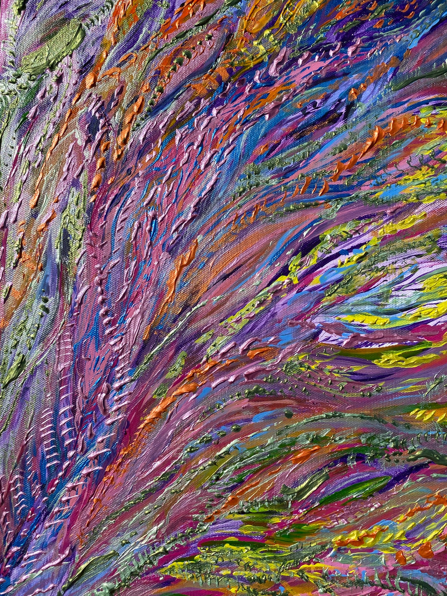 Eye of Colour | Original Artwork by Samantha Anne Studio | Acrylic Paint on Canvas