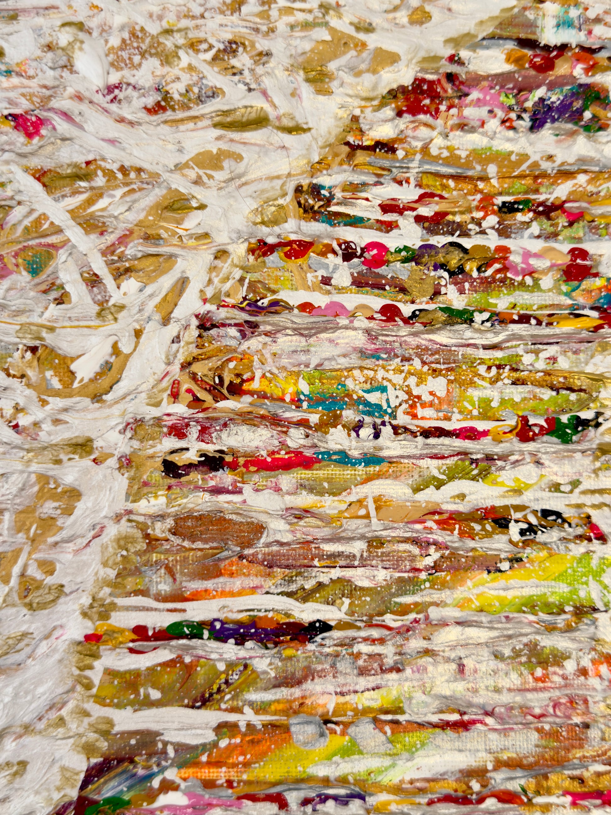 "Rainbow Bridge" | Original Artwork by Samantha Anne Studio | Acrylic Paint on Canvas