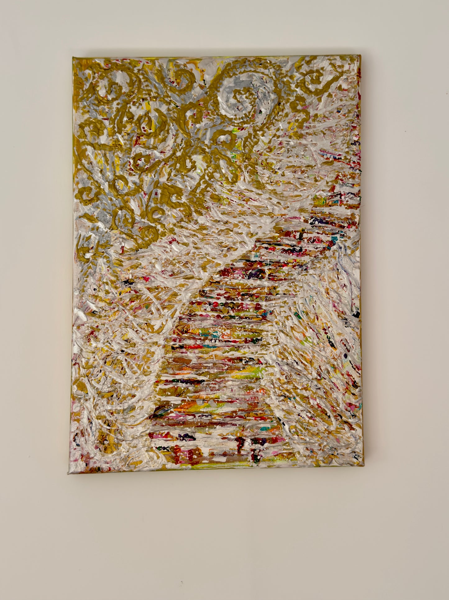 "Rainbow Bridge" | Original Artwork by Samantha Anne Studio | Acrylic Paint on Canvas