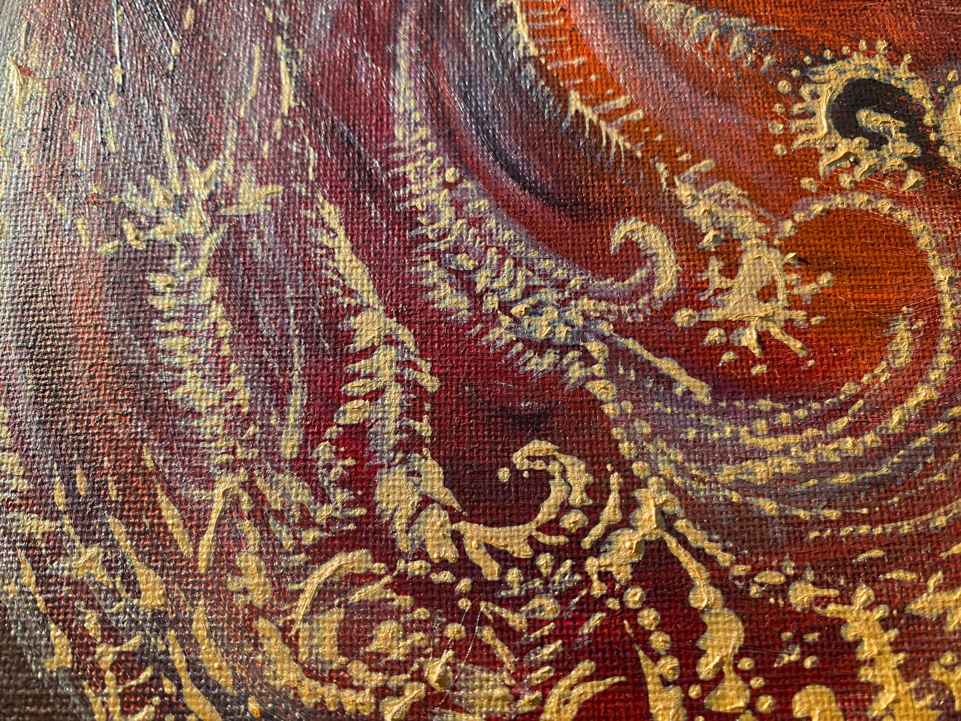 The Hedgehog | Original Artwork by Samantha Anne Studio | Acrylic Paint on Canvas