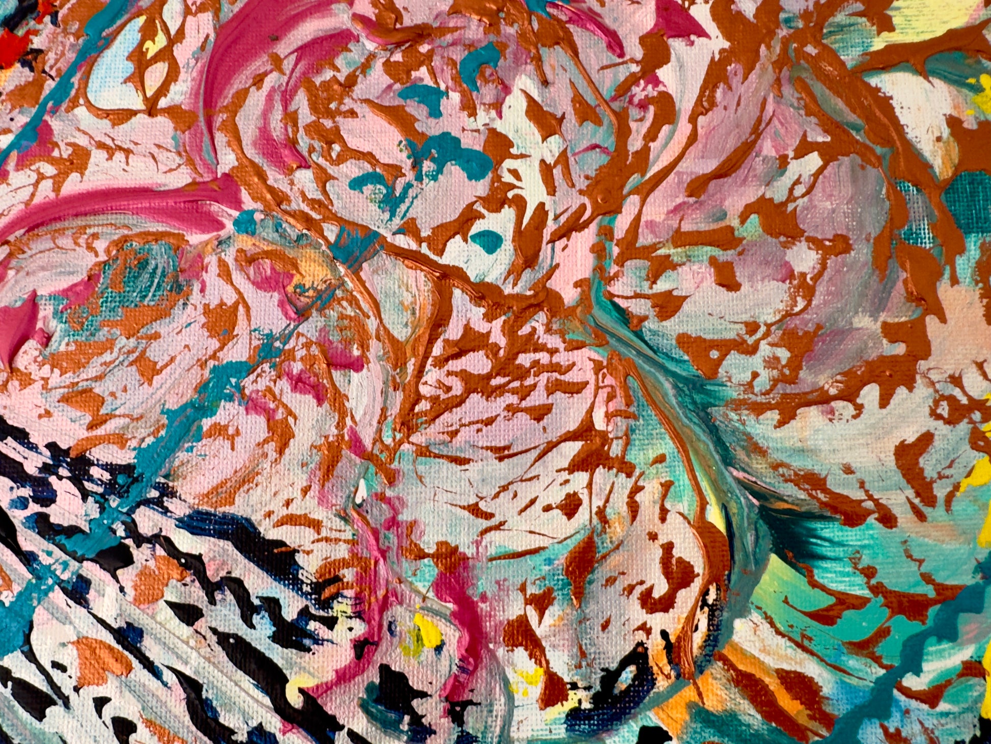 "The Spirals" | Original Artwork by Samantha Anne Studio | Acrylic Paint on Canvas