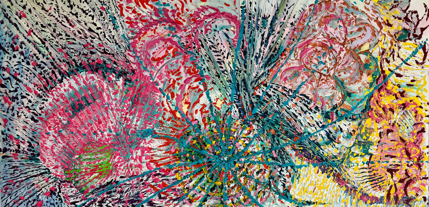 "The Spirals" | Original Artwork by Samantha Anne Studio | Acrylic Paint on Canvas