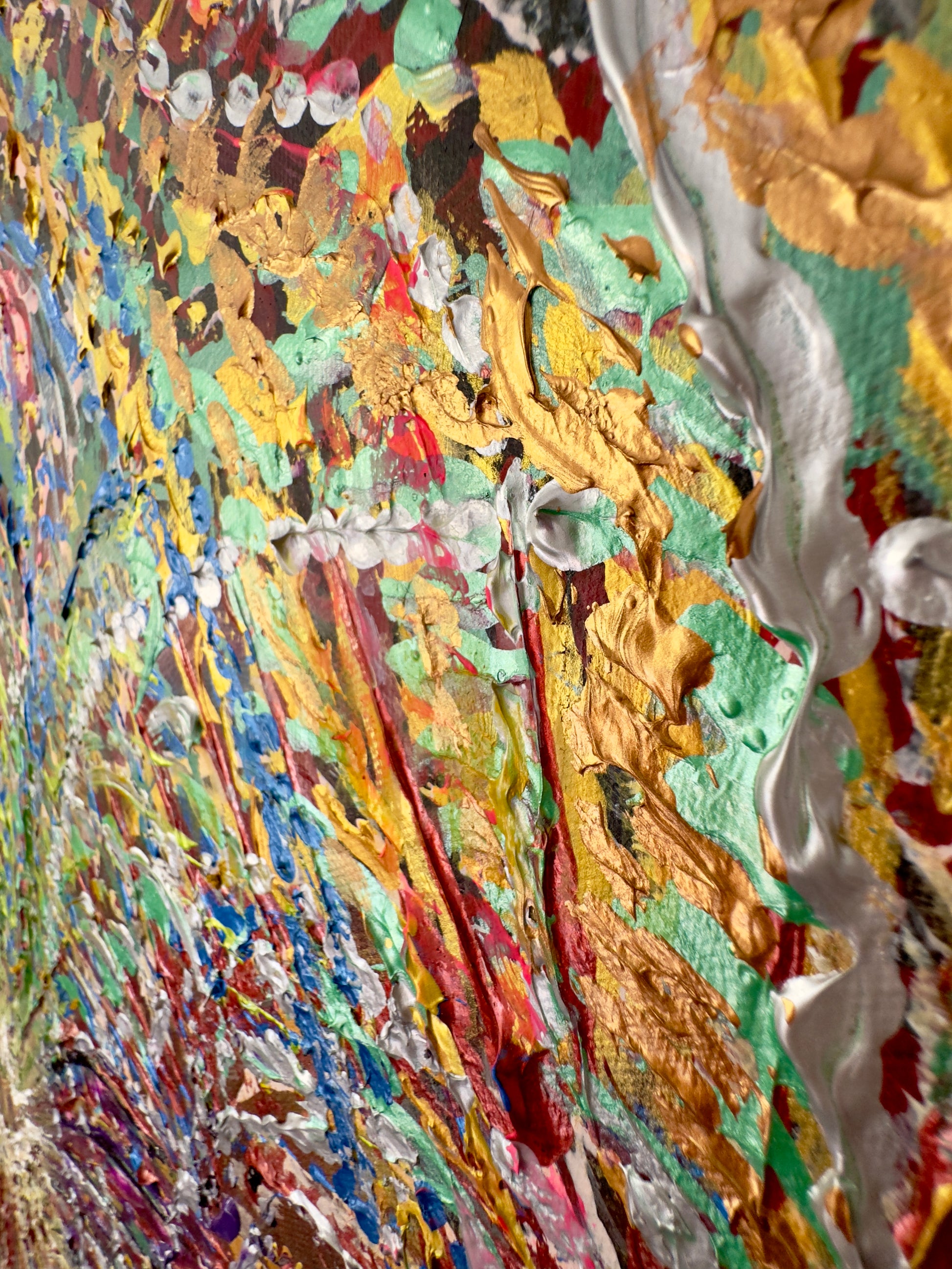 "The Web" | Original Artwork by Samantha Anne Studio | Acrylic Paint on Canvas