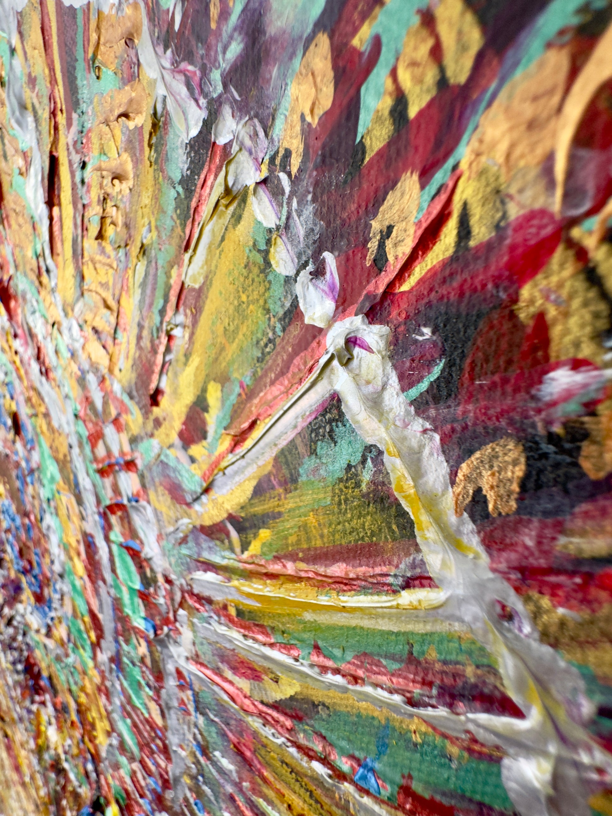 "The Web" | Original Artwork by Samantha Anne Studio | Acrylic Paint on Canvas