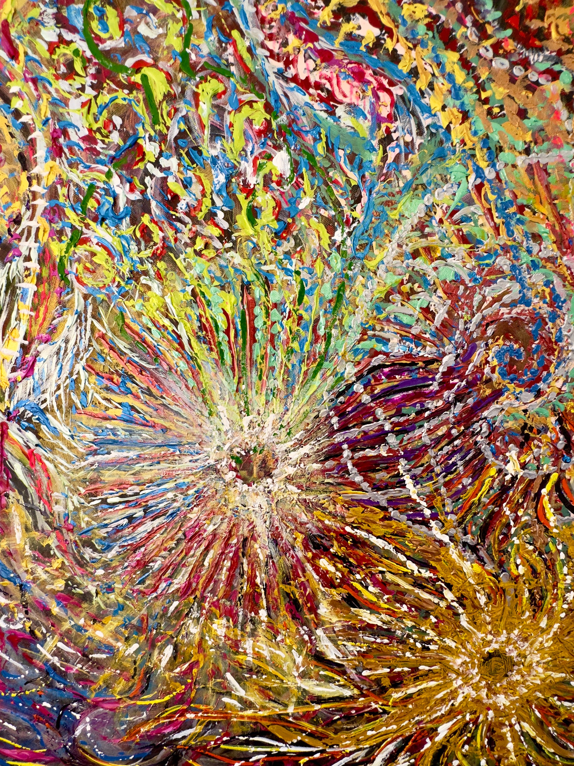 "The Web" | Original Artwork by Samantha Anne Studio | Acrylic Paint on Canvas