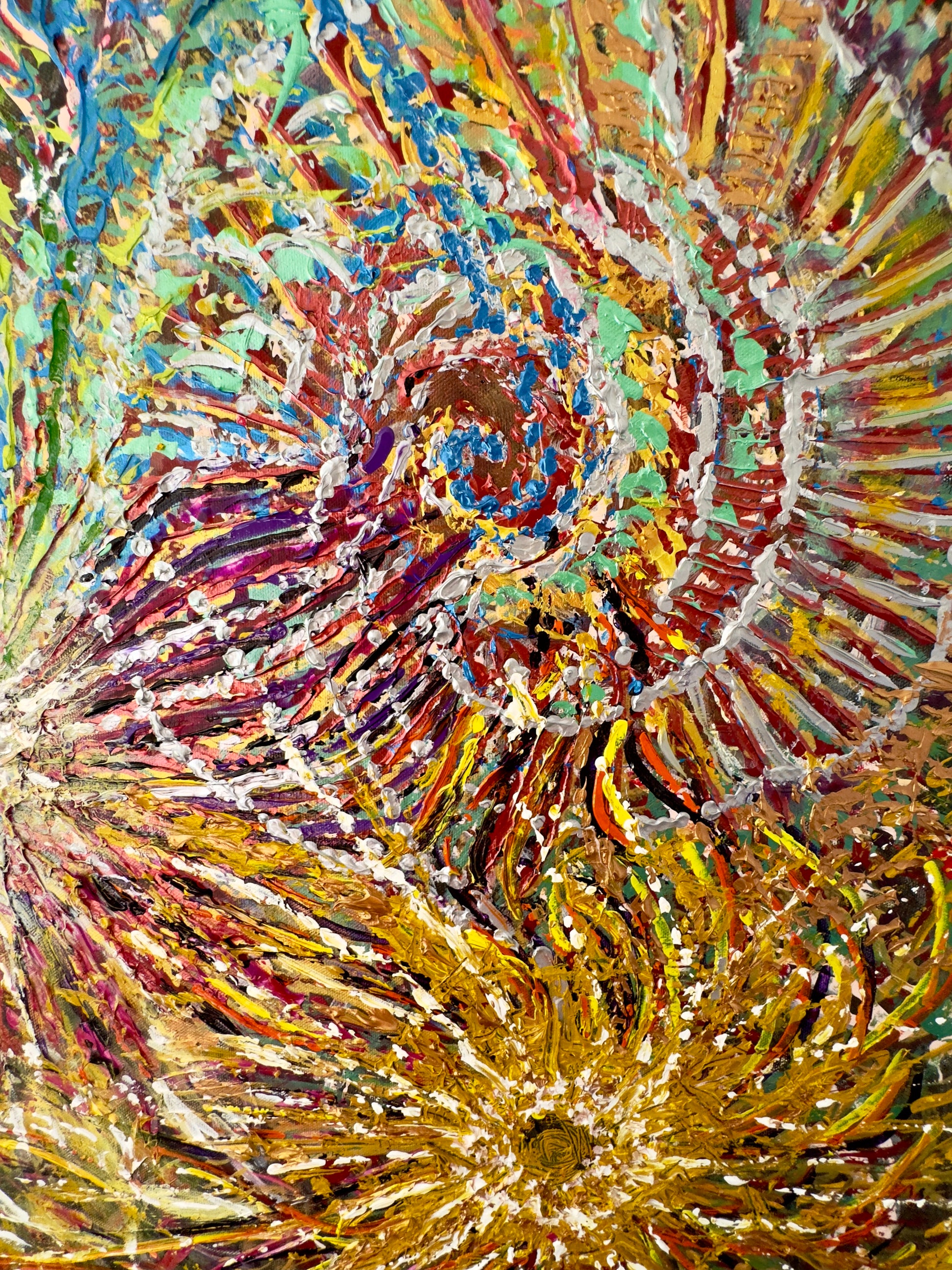 "The Web" | Original Artwork by Samantha Anne Studio | Acrylic Paint on Canvas