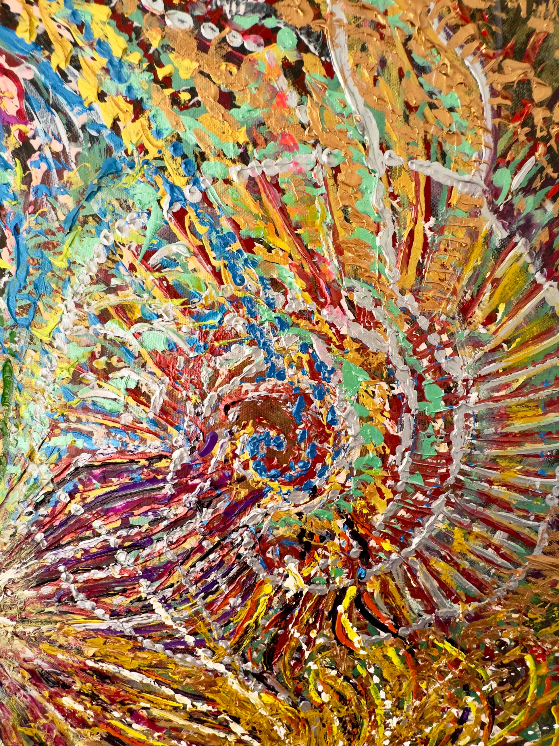 "The Web" | Original Artwork by Samantha Anne Studio | Acrylic Paint on Canvas