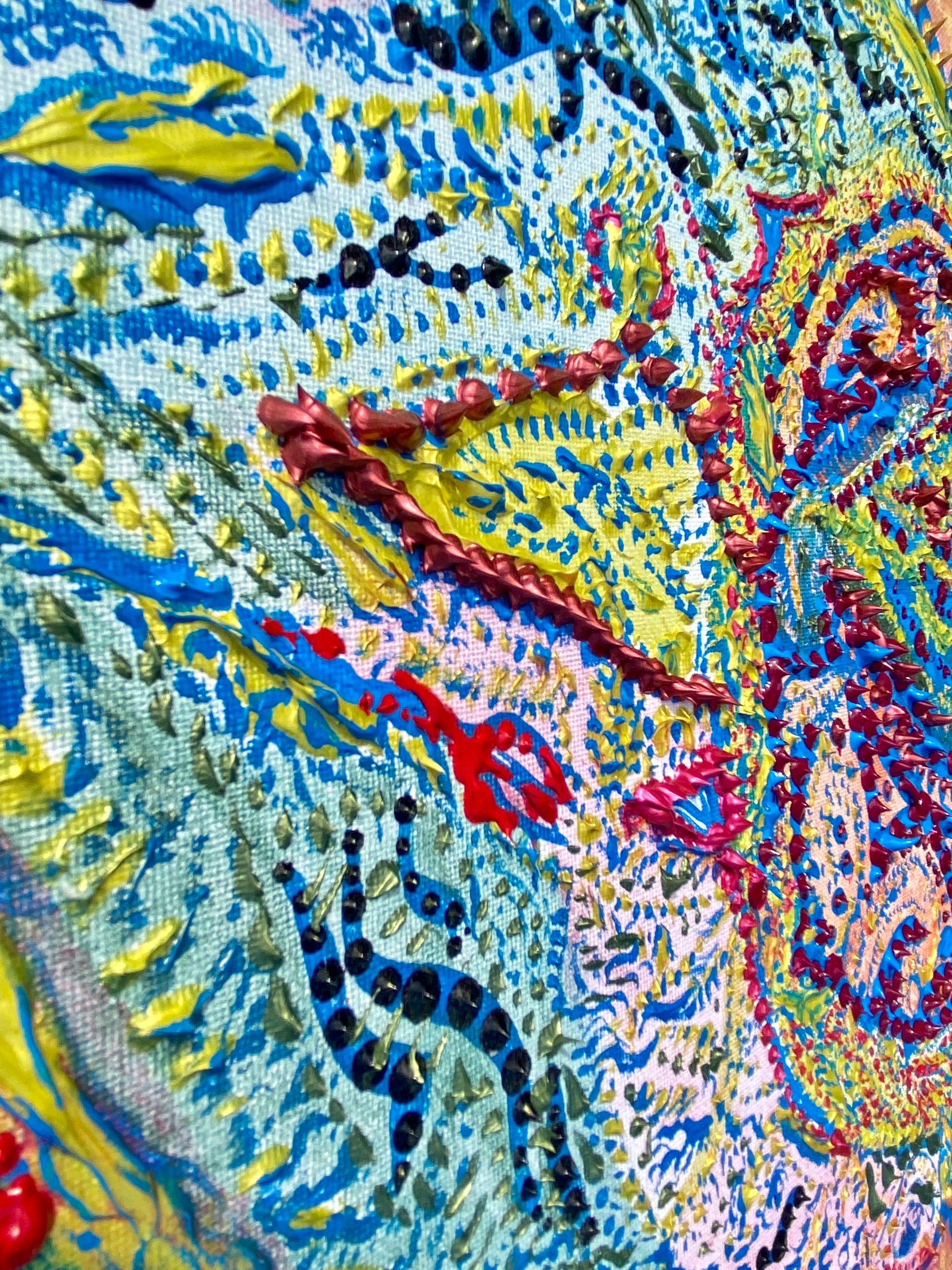 "Wisdom" | Original Artwork by Samantha Anne Studio | Acrylic Paint on Canvas