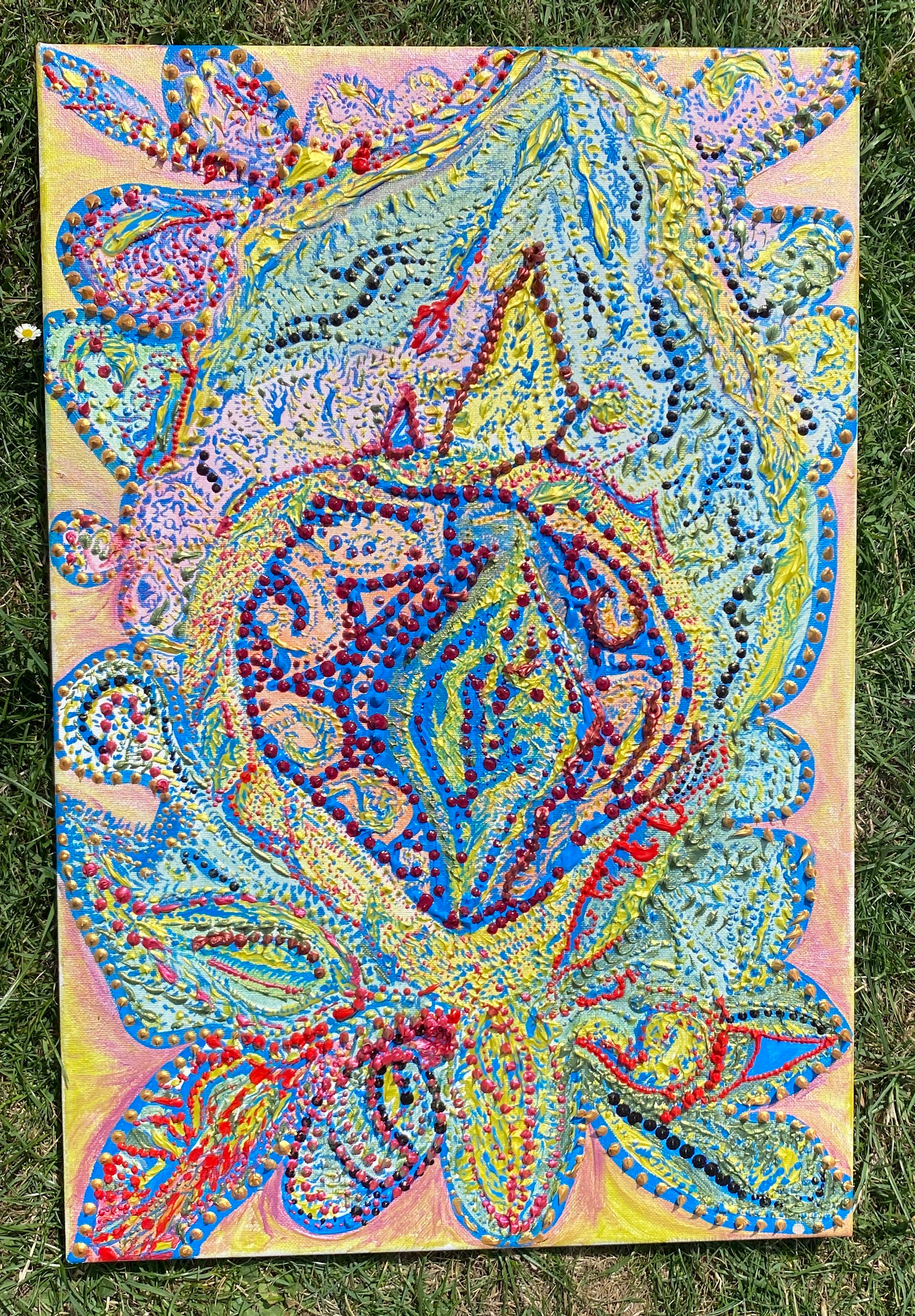  "Wisdom" | Original Artwork by Samantha Anne Studio | Acrylic Paint on Canvas