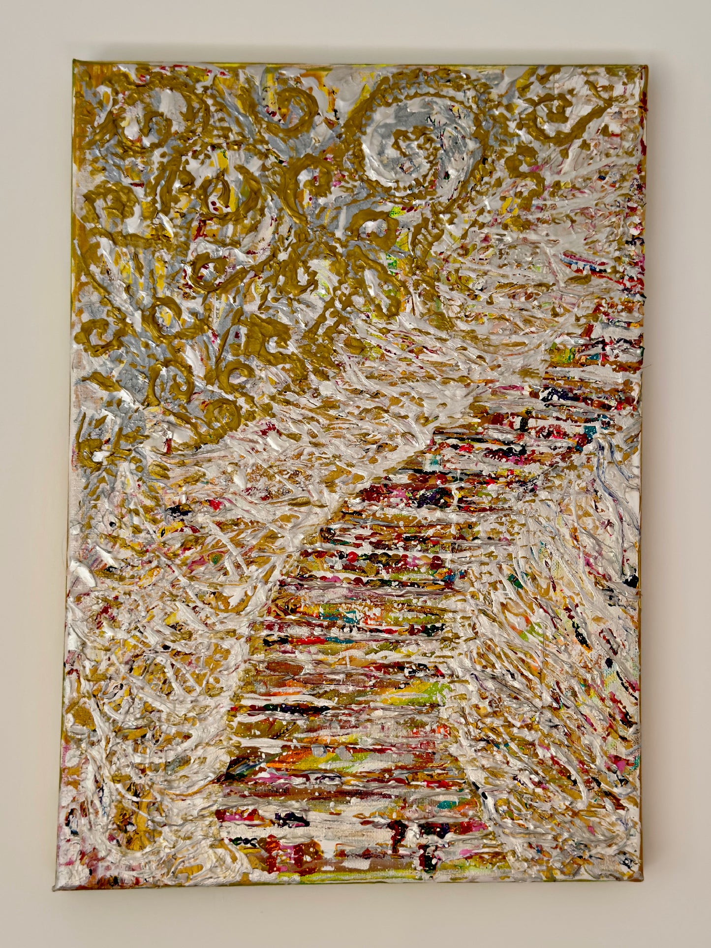 "Rainbow Bridge" | Original Artwork by Samantha Anne Studio | Acrylic Paint on Canvas