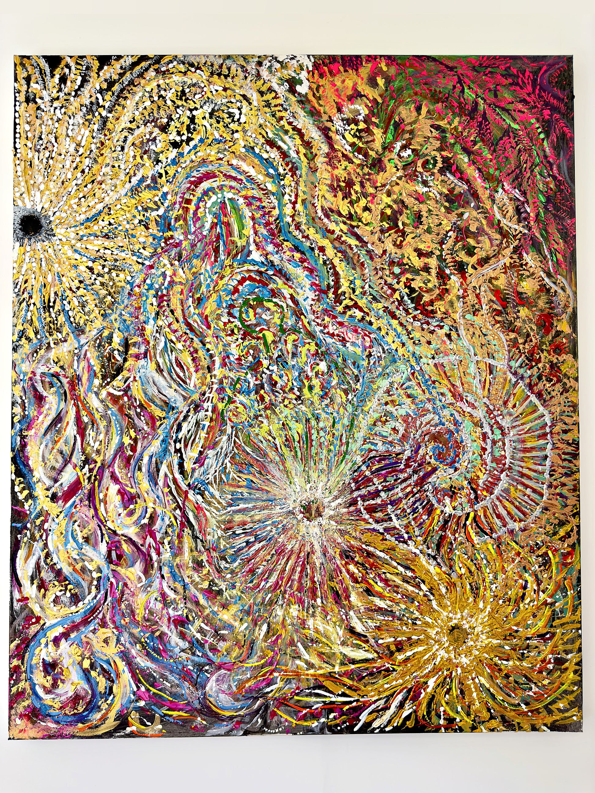 "The Web" | Original Artwork by Samantha Anne Studio | Acrylic Paint on Canvas